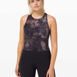 LULULEMON Key to Balance tie dye bra tank top